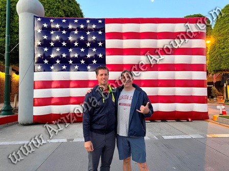 Big Inflatable American Flag Rental Phoenix Arizona